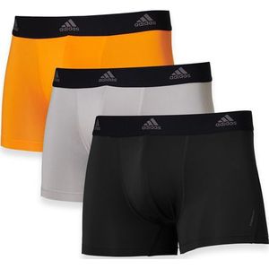 Adidas Boxershorts Active Flex Microfiber 3-pack Oranje-grijs-zwart