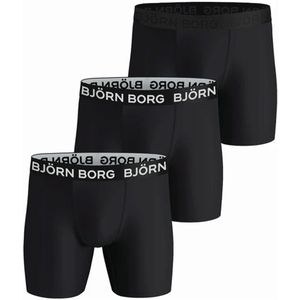 Bjorn Borg Boxershort Performance 3-pack Zwart