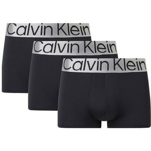 Calvin Klein Steel Short Microfiber 3-pack Zwart