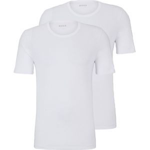 Hugo Boss Comfort T-shirt O-hals 2-pack Wit
