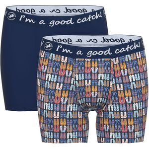 A Fish Named Fred Boxershorts 2-pack Slippers Print