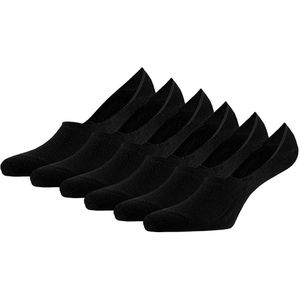 Apollo Invisble Sneaker Sokken 6-paar Zwart