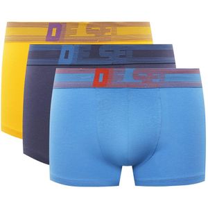 Diesel Boxershorts Damien 3-pack Blue-geel-paars