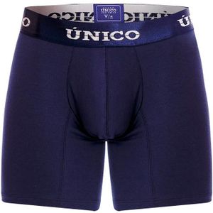 Mundo Unico Boxershort Long Microfiber Blauw