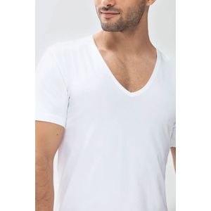 Mey Dry Cotton Functional T-shirt V-hals Wit