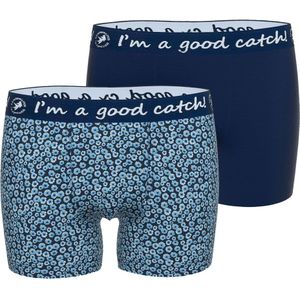 A Fish Named Fred Boxershorts 2-pack Flowers