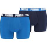 Puma Boxershorts 2-pack Blauw-blue