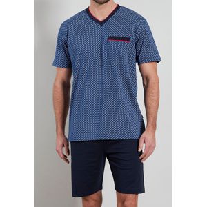 Gotzburg Shortama Manhattan Blauw V-hals