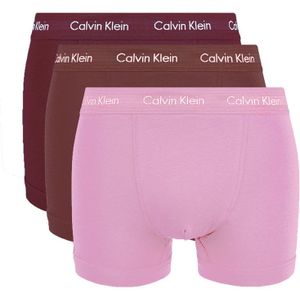 Calvin Klein Boxershorts 3-pack Roze-rood