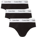 Calvin Klein Slips Cotton Stretch 3-pack Zwart
