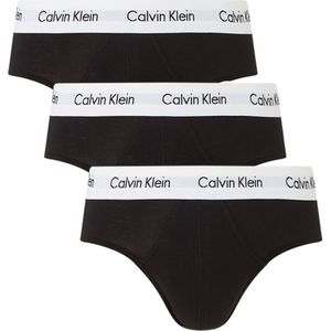 Calvin Klein Slips Cotton Stretch 3-pack Zwart