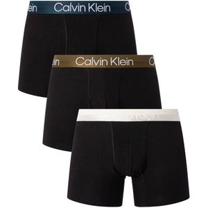 Calvin Klein Boxershorts Modern Structure Zwart 3-pack