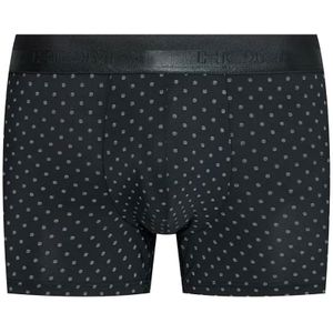 Hom Boxershort Max Zwart Met Print