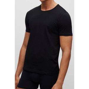 Hugo Boss Comfort T-shirt O-hals 2-pack Zwart