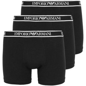 Armani Boxershorts 3-pack Zwart