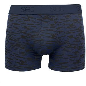 Set Look Boxershort Microfiber Camou Blue