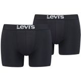 Levis Boxershorts  2-pack Zwart