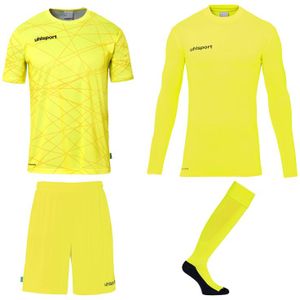 Uhlsport Prediction Goalkeeper Bundle Fluo Yellow Black