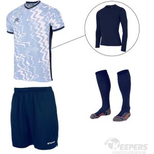 Stanno - Wave Keeperstenue - Sky Blue White - Voetbaltenue