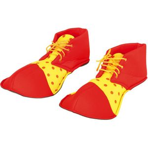 Fiestas Guirca Clownsschoenen 36 Cm Polyester Rood/geel One-size
