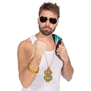 Rapper Accessoireset Goud 3 delig