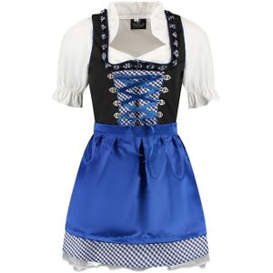 Oktoberfest Dirndl Jurk Oktoberfest Rood Wit Dames Geruit