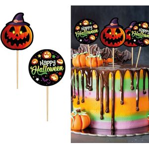 Halloween Taarttopper 6cm 12st