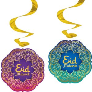 Ramadan Hangdecoratie Eid Mubarak 4st