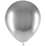 Zilveren Ballonnen Chroom 30cm 50st