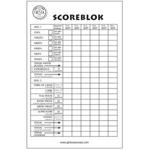 Yahtzee Scoreblok 14,5cm 250 pagina's
