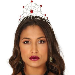Halloween Tiara Spinnenweb