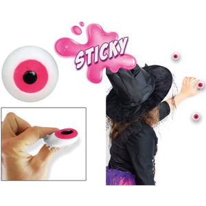 Halloween Uitdeelcadeautjes Suiterballen Oog 2cm 48st