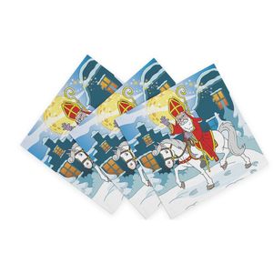 Sinterklaas Servetten 33cm 20st