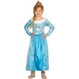 Fiestas Guirca Jurk Ijsprinses Polyester Blauw Maat 3-4 Jaar