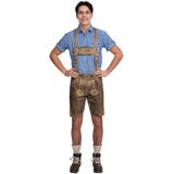 Lederhose Bruin Heren Leer