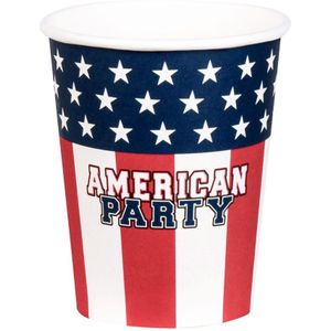 Amerika Bekers Party Papier 210ml 10st