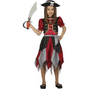 Piraten Kostuum Kind Rood