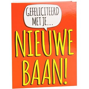 Wenskaart Nieuwe Baan 17cm