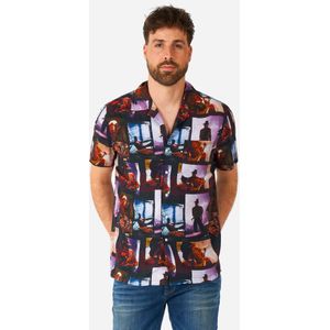 A Nightmare On Elmstreet Overhemd Korte Mouwen Heren OppoSuits