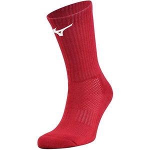 Mizuno Handball Socks pair Rood/Wit Dames/Heren Maat XL