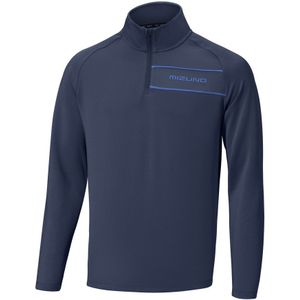 Mizuno Box 1/4 Zip Navy Dames/Heren Maat S