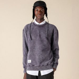 Mizuno SPORTSTYLE SWEATSHIRT Sportstyle schoenen Paars Dames/Heren Maat S