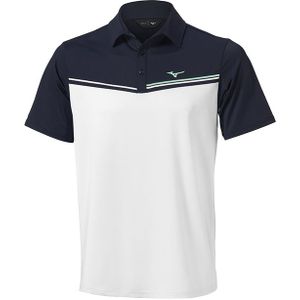 Mizuno Elite Bloc Polo Wit Heren Maat S