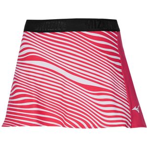 Mizuno Flying Skirt Tennisschoenen Zwart/Opera Rood Dames Maat L
