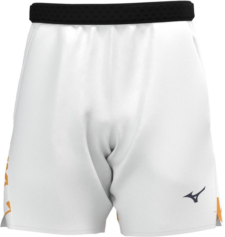 Mizuno - Daybreakers - Sportbroek - Wit / Citrus - 8 inches