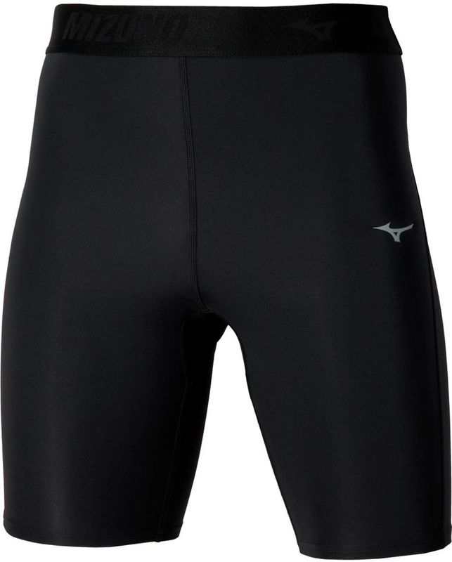 Mizuno - Core Impulse Mid Tight - Sportbroek - Zwart - Heren