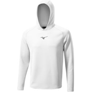 Mizuno G-Style Hoodie 24 Wit Heren Maat XL