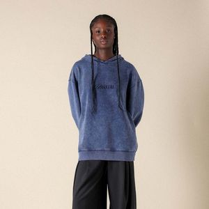 Mizuno MUGEN SPORTSTYLE HOODIE Sportstyle schoenen Navy Dames/Heren Maat S