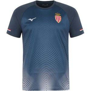 Mizuno Short sleeve Training Shirt AS Monaco Men Dark Slate Heren Maat M