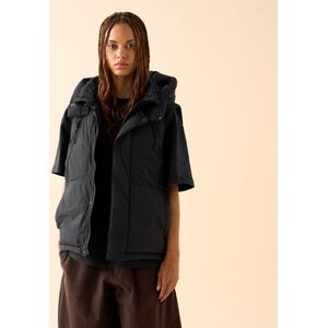 Mizuno BT Nylon taslan Down Vest Sportstyle schoenen Zwart Heren Maat M